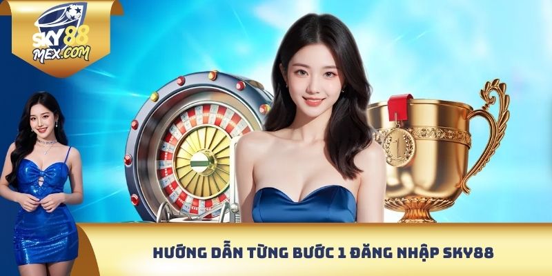 Hướng dẫn từng bước 1 đăng nhập Sky88