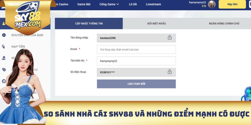 So sánh nhà cái SKY88 và những điểm mạnh có được
