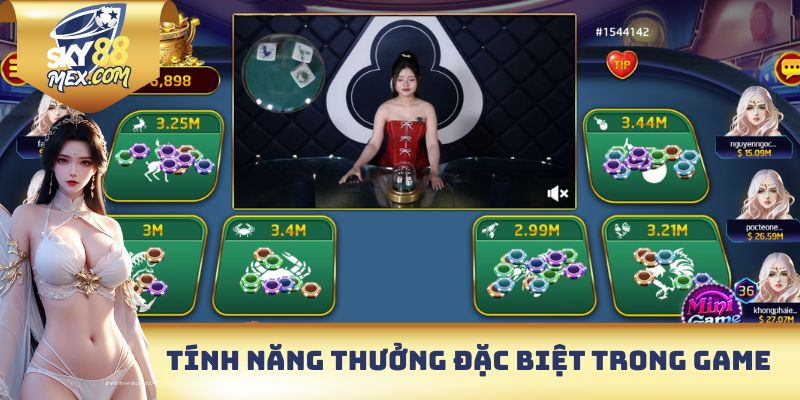 Tính năng thưởng đặc biệt trong game